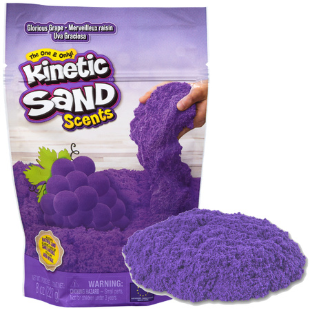 Kinetic Sand Scents Piasek Kinetyczny Zapachy Winogrono Masa Plastyczna 227g