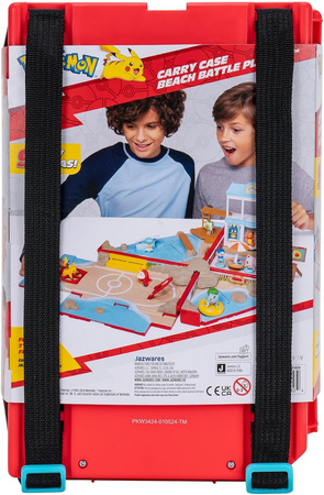 Pokémon Plecak Beach Battle przenośny, oficjalny składany zestaw do zabawy