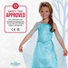 Strój karnawałowy Disney Kraina Lodu Elsa Frozen księżniczka 124-135 cm (7-8 lat)