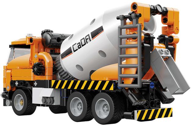 Klocki konstrukcyjne CaDA Betoniarka pojazd budowlany 368 elementów C65021W