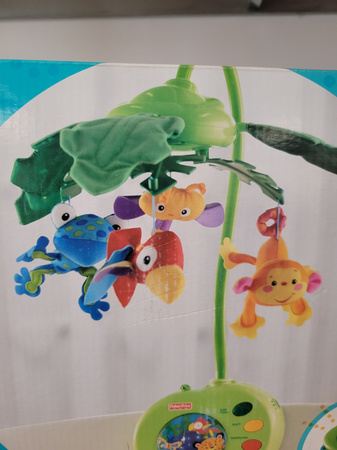 OUTLET FISHER PRICE Karuzela RAINFOREST Tropikalny Las + PILOT K3799 WADLIWA