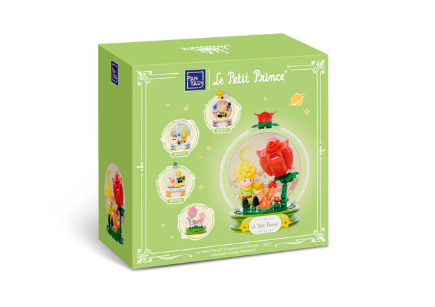 Klocki konstrukcyjne Pantasy Mały Książę Szepty róży Rose Whispers Le Petit Prince 80 elementów