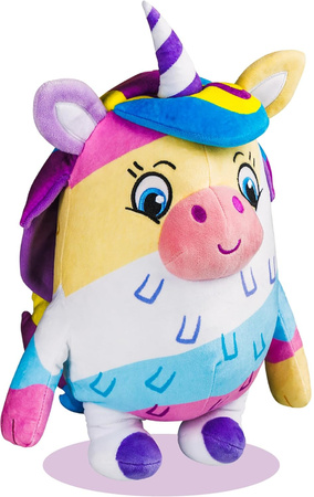 Pinata Smash Lings Buddies pluszak Luna Miękka maskotka Kolorowy Jednorożec 30 cm