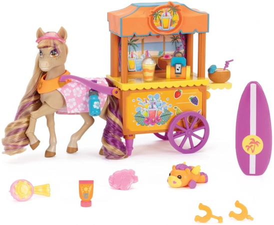 Wild Manes Zestaw Konik Figurka Bailey orzeźwiający wózek + akcesoria 18 elementów