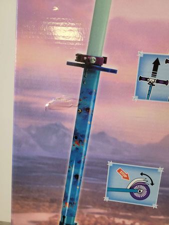 OUTLET Hulajnoga dwukołowa Kraina Lodu Disney składana z regulowaną kierownicą Frozen USZKODZONE OPAKOWANIE