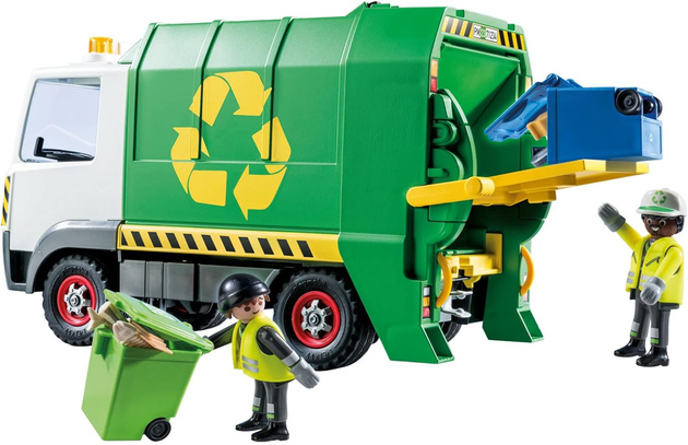 Playmobil City Life Śmieciarka pojazd do recyklingu 61 elementów