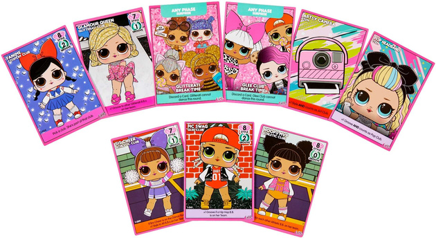 Zestaw 10 sztuk LOL Suprise Dance Off! Kolekcjonerska gra w karty