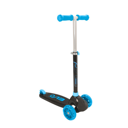 OUTLET EVO Regulowana Trójkołowa Hulajnoga dla Dzieci Eclipse Niebieski Świecące kółka i Podest PO ZWROCIE
