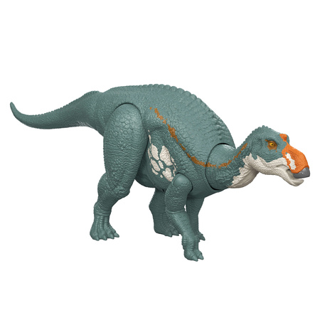 Figurka Dinozaur Maiasaura Jurassic World Rebirth Wild Roar dźwięk 31,5 cm