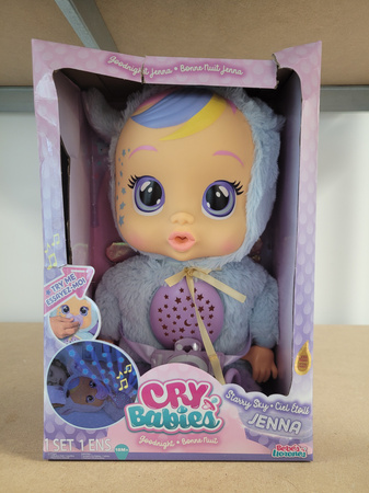 OUTLET Cry Babies Lalka na dobranoc Good Night Jenna USZKODZONE OPAKOWANIE