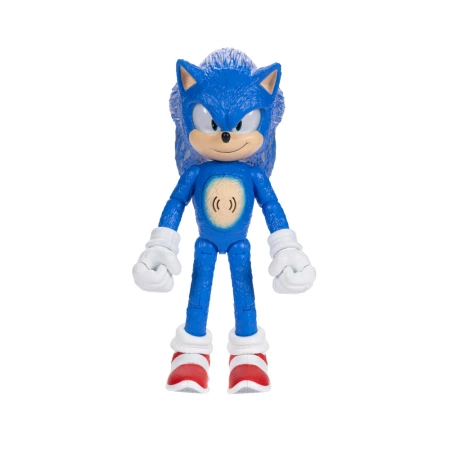 Sonic 3 The Hedgehog Duża Interaktywna Figurka 35 cm Niebieski Jeż Sonic 3+