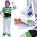 Disney Strój karnawałowy Toy Story dla dzieci Buzz Lightyear kostium przebranie 109-126 cm (4-6 lat)