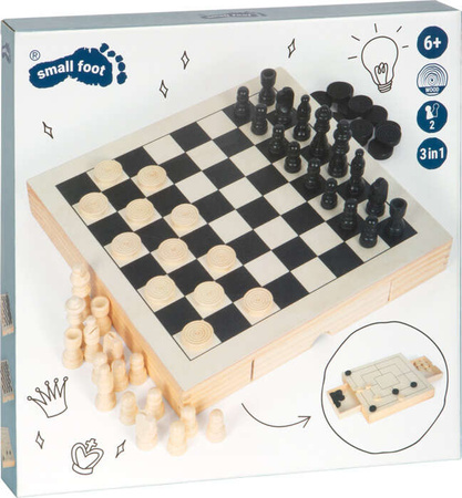 Small Foot Drewniane Szachy