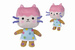 Koci Domek Gabi Maskotka Tekturzątko Gabby's Dollhouse Przytulanka Baby Box Cat 22 cm