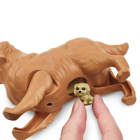 Barbie zestaw Narodziny Piesków lalka i zwierzęta