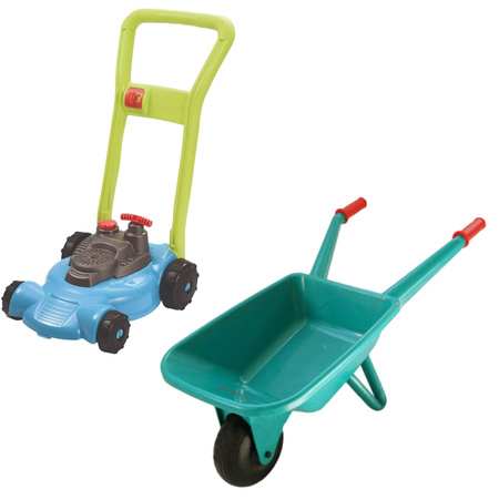 Zestaw Taczka ogrodowa Bosch mini Kosiarka dla dzieci Klein