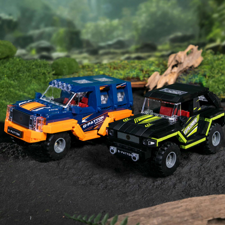 Klocki konstrukcyjne Pantasy Pojazd G-Patton GX 1:24 samochód 21 cm 422 elementy