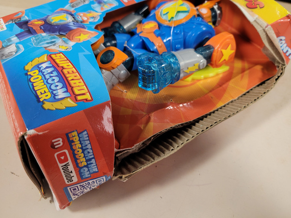 OUTLET SuperZings SuperThings figurka Superbot Kazoom Power 15 cm USZKODZONE OPAKOWANIE
