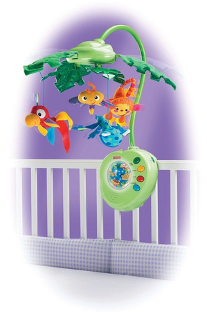 OUTLET FISHER PRICE Karuzela RAINFOREST Tropikalny Las + PILOT K3799 WADLIWA