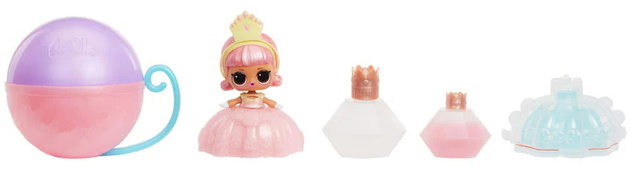 L.O.L. Surprise kula niespodzianka Księżniczka Princess Baby Sisters Series laleczka