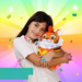 Pinata Smash Lings Buddies pluszak Mo Miękka maskotka Pomarańczowy Tygrys 30 cm