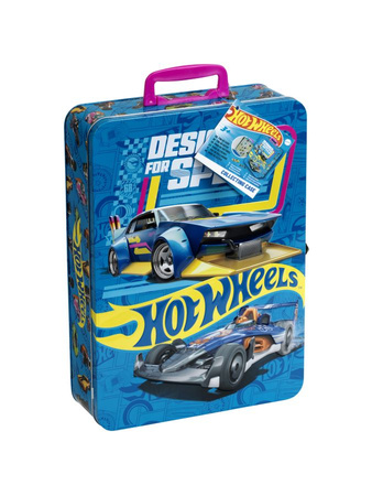 Hot Wheels Puszka do przechowywania Walizka kolekcjonerska Collecting Case na 50 aut