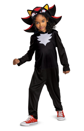 Kostium dla dzieci Sonic the Hedgehog 3 Shadow Strój karnawałowy 127 - 136 cm 7-8 lat