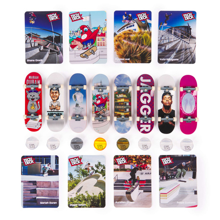 Tech Deck zestaw Competition Legends Paris 2024 8 deskorolek +akcesoria