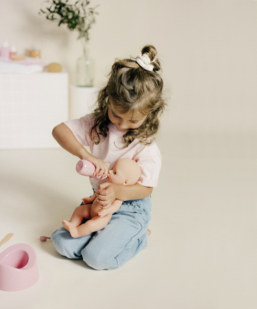 Baby Nurse Zestaw do kąpieli dla Lalek dla Małych Opiekunek wanienka i akcesoria