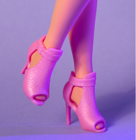 Barbie Lalka Kolekcjonerska w różowej sukience Signature Looks #24