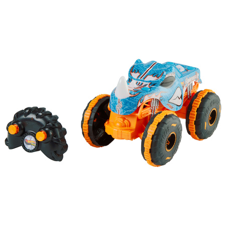 Hot Wheels Monster Trucks Rhinomite RC pojazd zdalnie sterowany nosorożec dinozaur