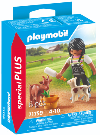 Playmobil Special Plus Zestaw Dziewczynka z Kozami 6 elementów