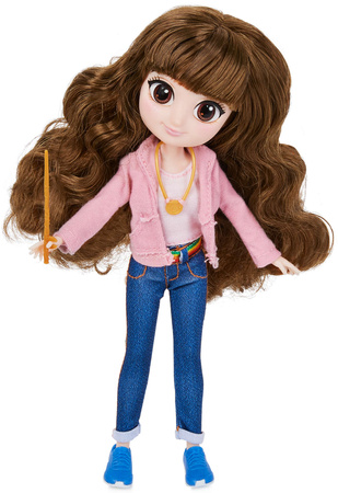 OUTLET Harry Potter Lalka figurka Hermiona z kociołkiem i Krzywołap USZKODZONE OPAKOWANIE