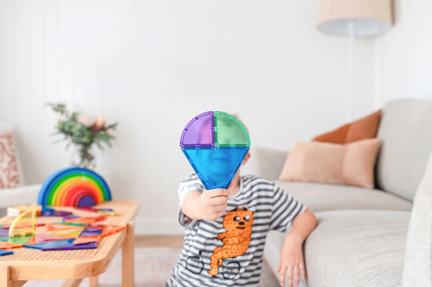 CONNETIX Rainbow Shape Expansion Pack Kreatywne klocki magnetyczne 36 elementów