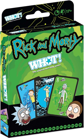 WHOT! Rick i Morty imprezowa gra karciana makao Winning Moves