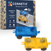 CONNETIX Rainbow Car Pack Kreatywne klocki magnetyczne 2 pojazdy