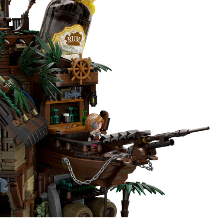 Klocki konstrukcyjne Pantasy Pirate Piracki Pub z Rumem The Pirates Pub 2814 elementów