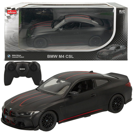 Zdalnie sterowane auto BMW M4 CSL RC pojazd sportowy 1:16 Rastar 6+