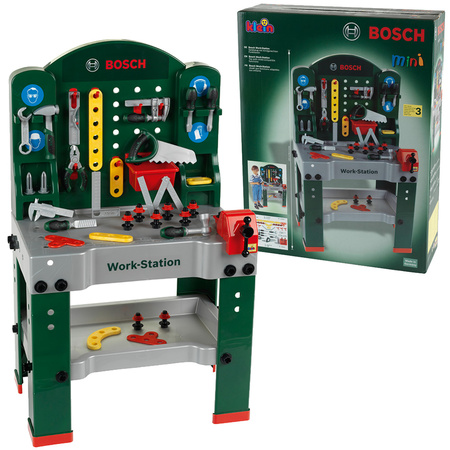Duży warsztat Bosch mini z narzędziami dla dzieci Klein 8580