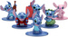 Stitch zestaw 6 metalowych figurek kolekcjonerskich 4 cm metalfigs