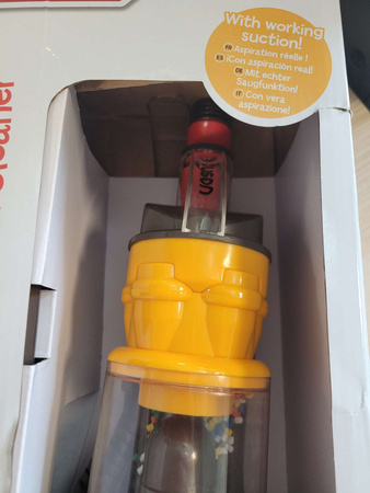 OUTLET Pionowy odkurzacz Dyson dla dzieci zabawkowy Casdon WADLIWY