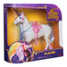 Unicorn Academy Zestaw Lalka Layla 24 cm + Jednorożec Glacier 27 cm