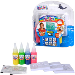 Aqua Gelz zestaw kreatywny startowy 4 kolory żeli + foremki