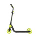 Evo Składana Regulowana Hulajnoga dla Dzieci Light Speed Czarno-limonkowy Świecące Kółka