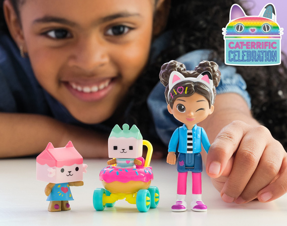 Koci Domek Gabi Zestaw Kocia Opiekunka Gabby's Dollhouse figurki + akcesoria