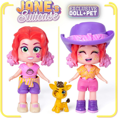 Kookyloos Express Yourself Zestaw Figurka Kolekcjonerska Jane z Walizką + Akcesoria