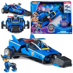 OUTLET Psi Patrol Pojazd Radiowóz Transformujący Kosmiczny Figurka Chase Deluxe 2w1 Wielki Film USZKODZONE OPAKOWANIE
