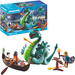 Playmobil Zestaw Wiking z morskim potworem 40 elementów 