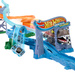 Hot Wheels Racerverse Jurassic World Crash&Splash Morski Dinopościg tor samochodowy + pojazd