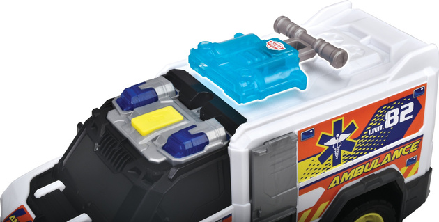 Pogotowie Ratunkowe Interaktywny Biały Ambulans Medical Responder 30cm Światło Dźwięk